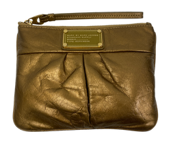 Pochette Metálica Sencilla,Piel,Bronce/Dorado,3